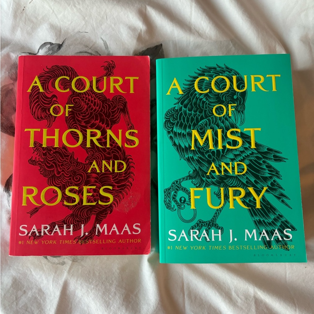 Paperback A Court of Thorns and Roses novel by Sarah J. Maas ACOTAR